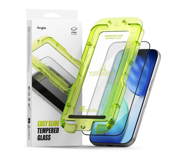 Ringke Easy Slide 2-Pack do Iphone 17 Pro Max Black - 1359806 - zdjęcie